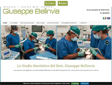 Tablet Screenshot of dottorgiuseppebellinvia.info